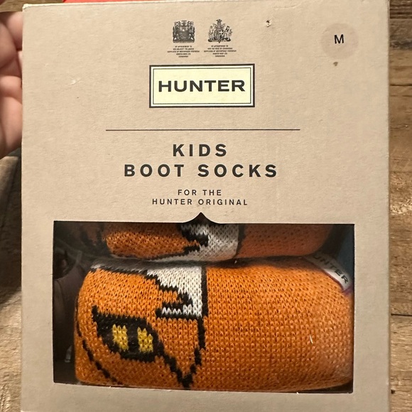 Hunter Kids Boot Socks - Cheeky Fox - Picture 3 of 4